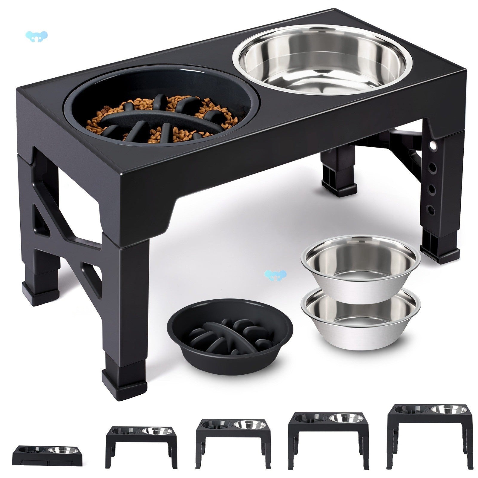 Adjustable Pet Feeding Bowl
